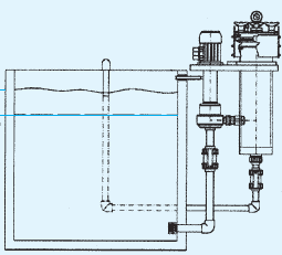 Схема подключения фильтровальной установки к гальванической ванне